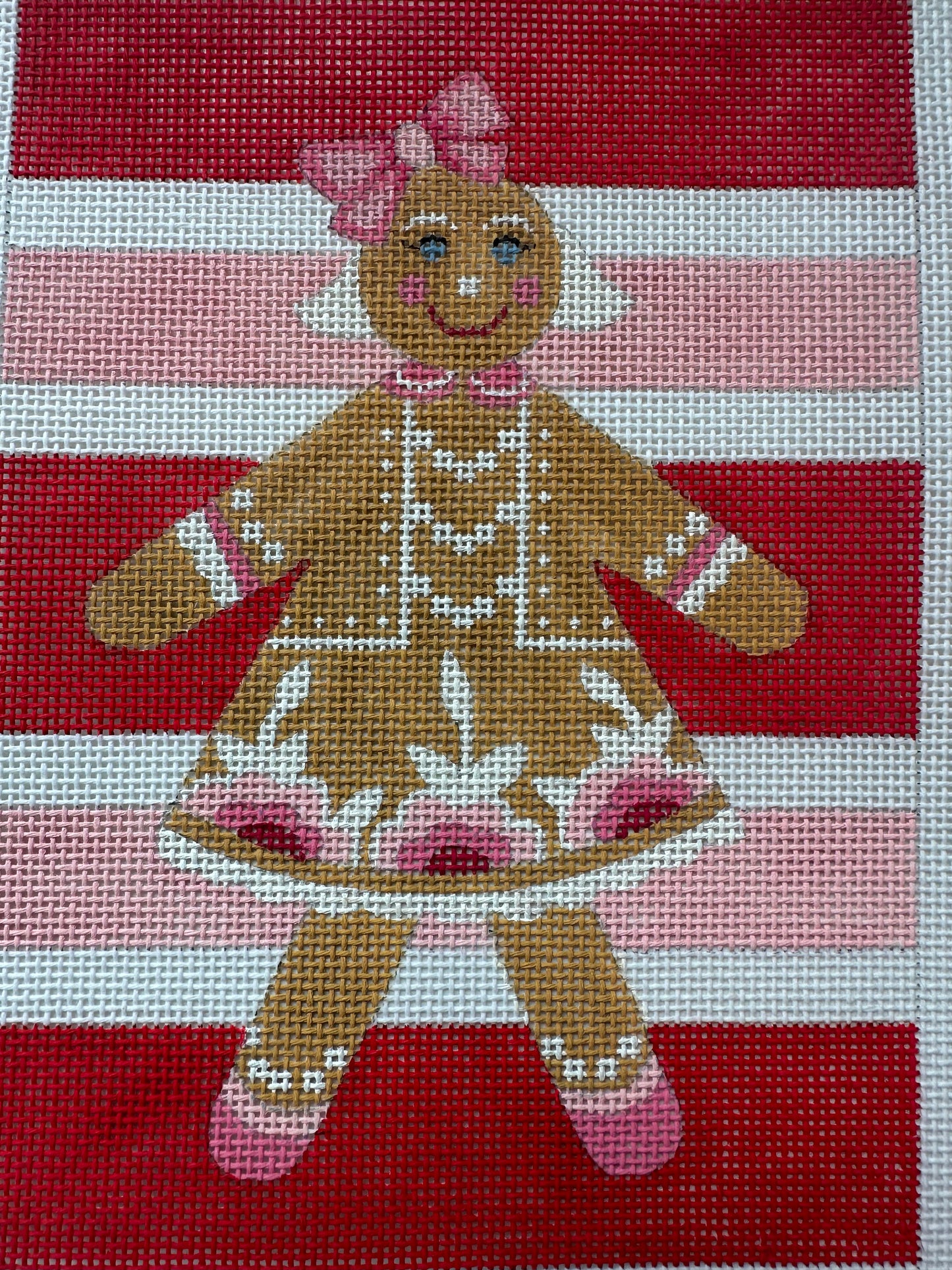 Red & Pink Gingerbread Girl C-AP8005