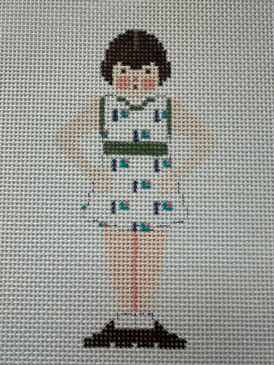 Girl in Summer Romper Petei C-PT637
