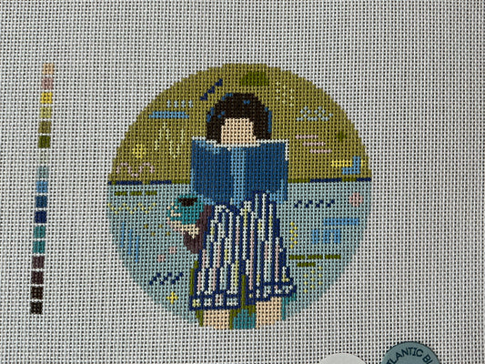 Reading Girl Round C-ABCSS12