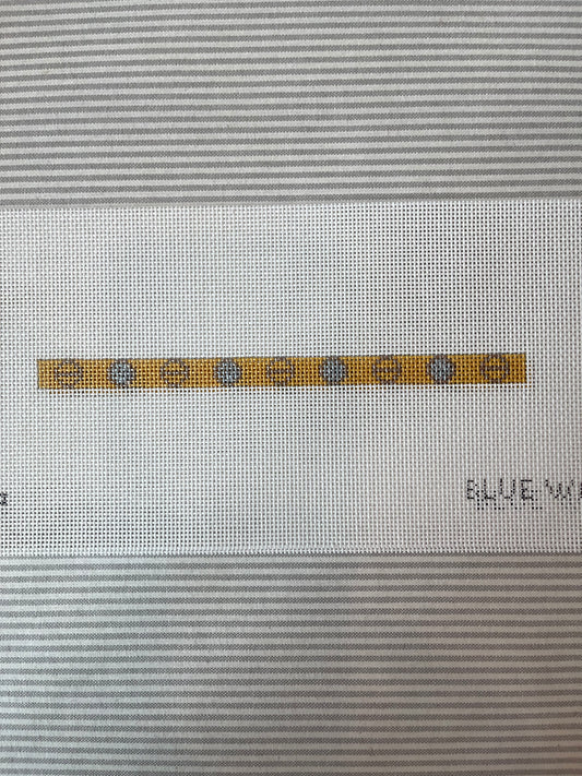 Gold and Silver Skinny Bracelet Canvas C-BW136