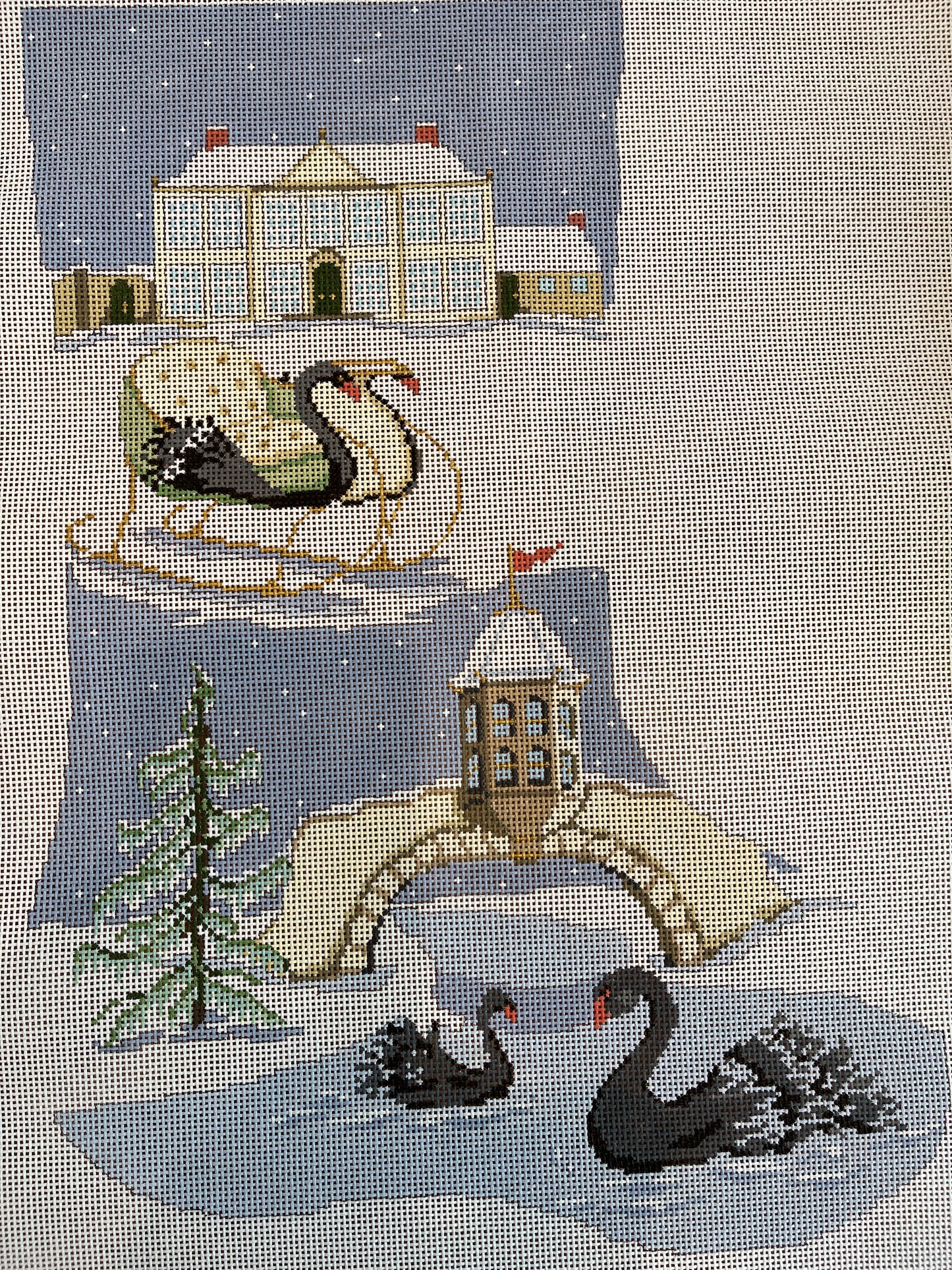 Black Swan Stocking MIDI size TS-PS19L-M
