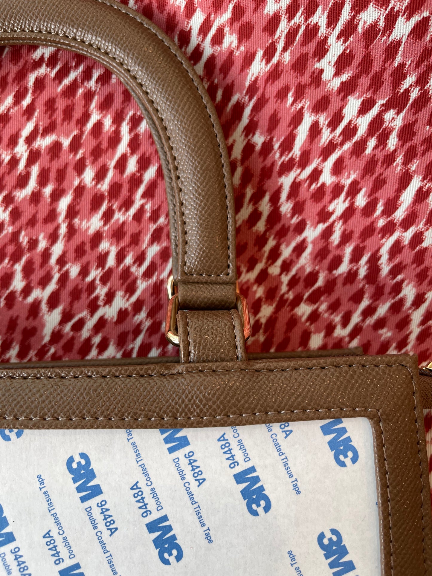 Leather Purse Self-finishing A-TATpurse brown