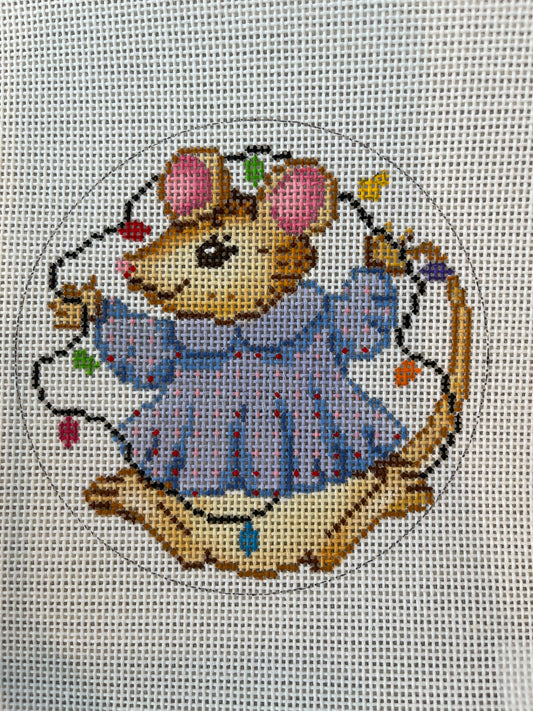 Xmas Mouse with Lights C-APGE456