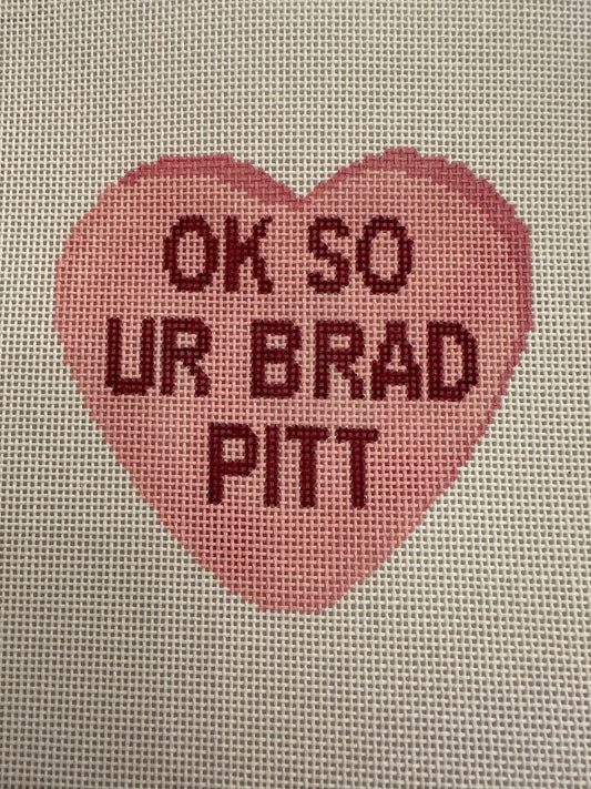 Pink Heart Ur Brad Pitt C-FD174