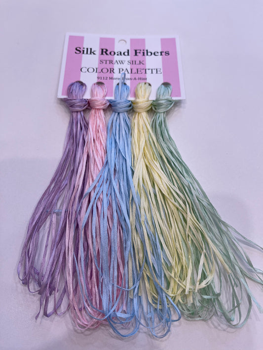 More Than a Hint Straw Silk Palette
