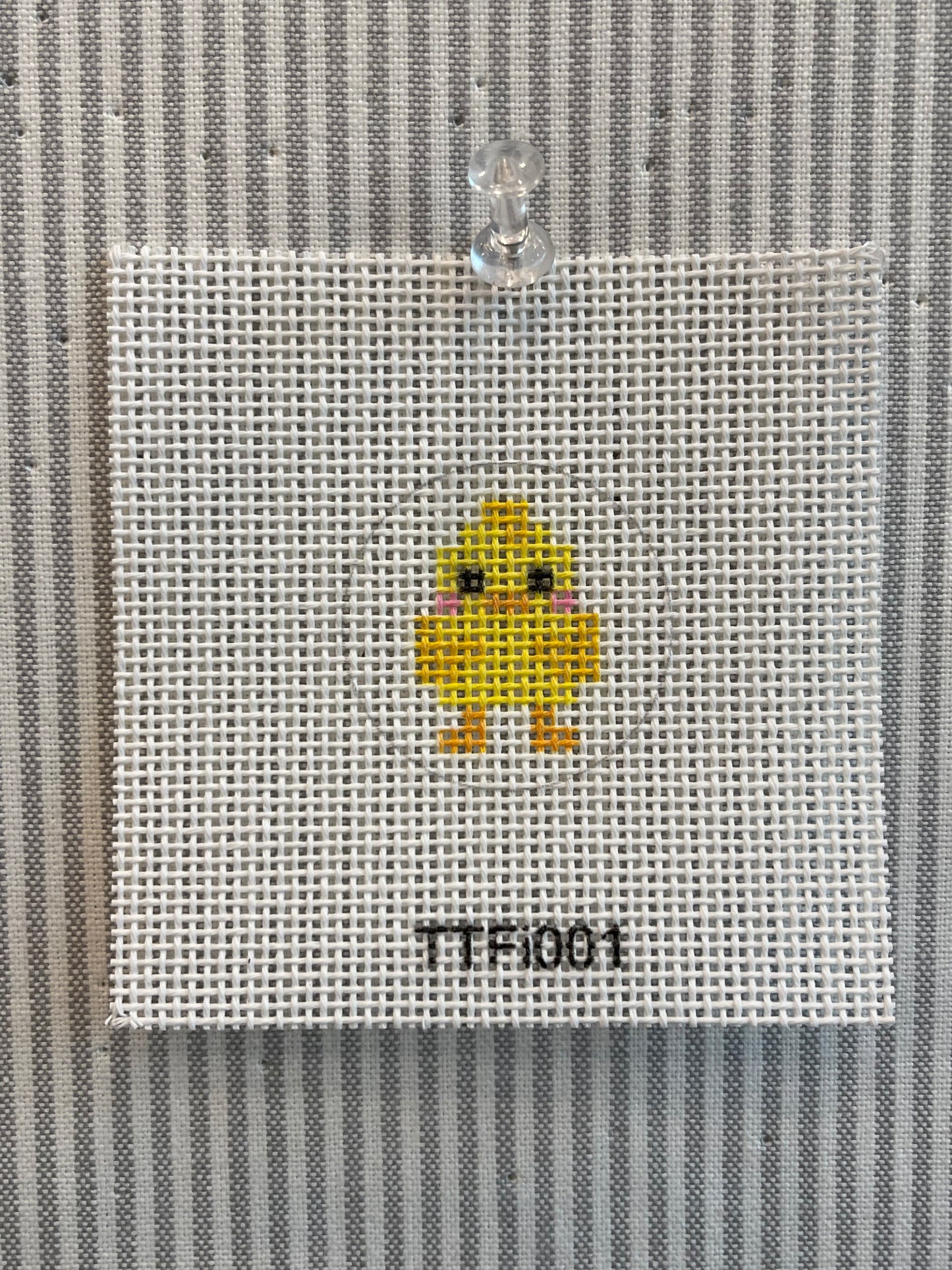 Baby Chick 1” Round (key fob insert size) C-TTFI001
