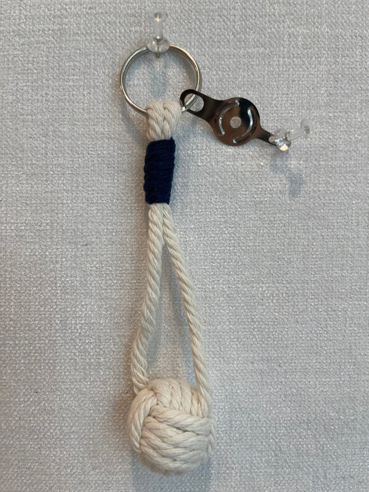 Nautical Knot Threader in Navy Blue A-LSNthreader Navy