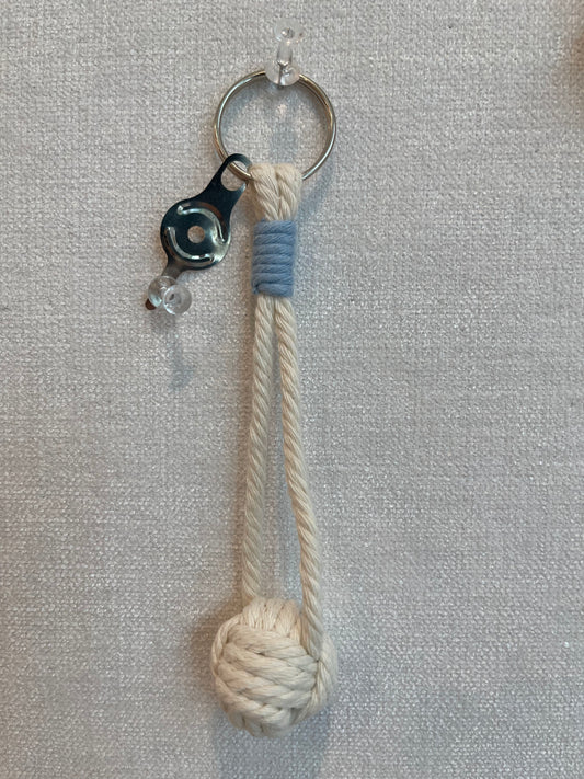 Nautical Knot Threader in Sky Blue A-LSNthreader sky blue