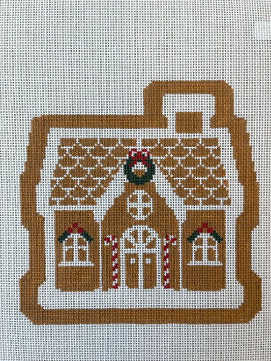 Gingerbread House with Wreath C-WSMA19