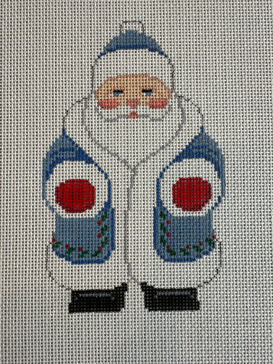 Santa With Blue Coat C-SR1222F