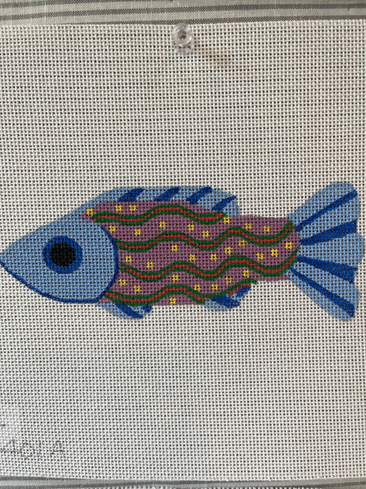 Blue and Purple Fish C-AWP401A