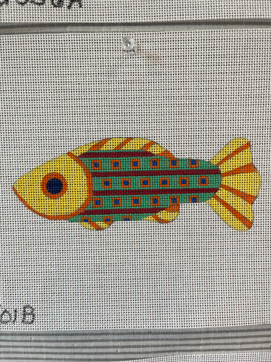 Yellow and Green Fish C-AWP401B