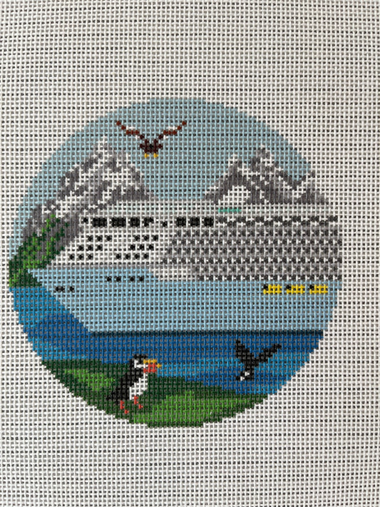 Alaskan Cruise Ship around C-EB17