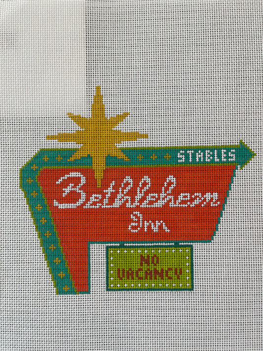 Bethlehem Inn No Vacancy Canvas and Stitch Guide C-KDS120