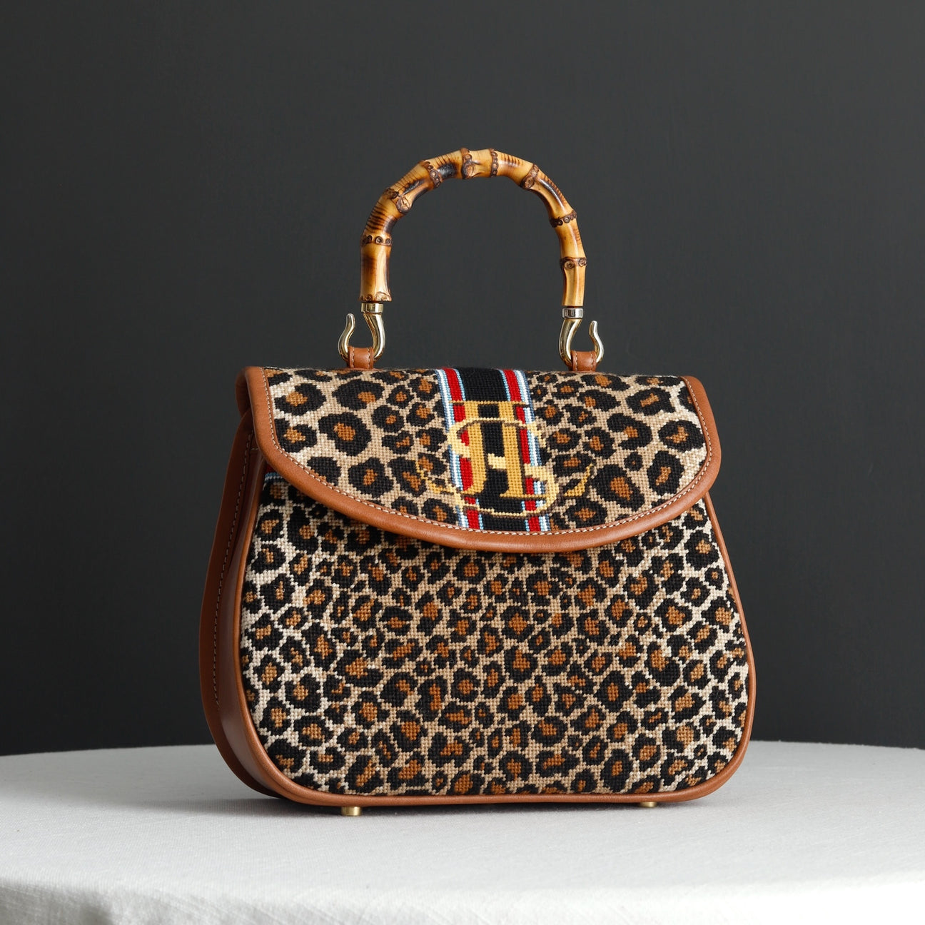 Leopard Purse 2Canvases C-JS223A 1 and 2