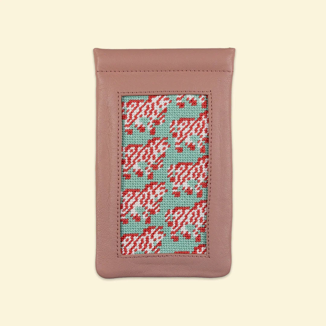 Pink Zebras or Turquoise Eyeglass Case Kit C-HSzebra