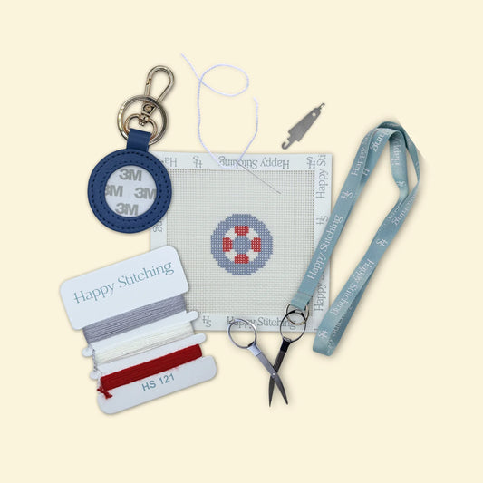 Buoy Keychain Kit by Happy Stitches C-HSBYKEY