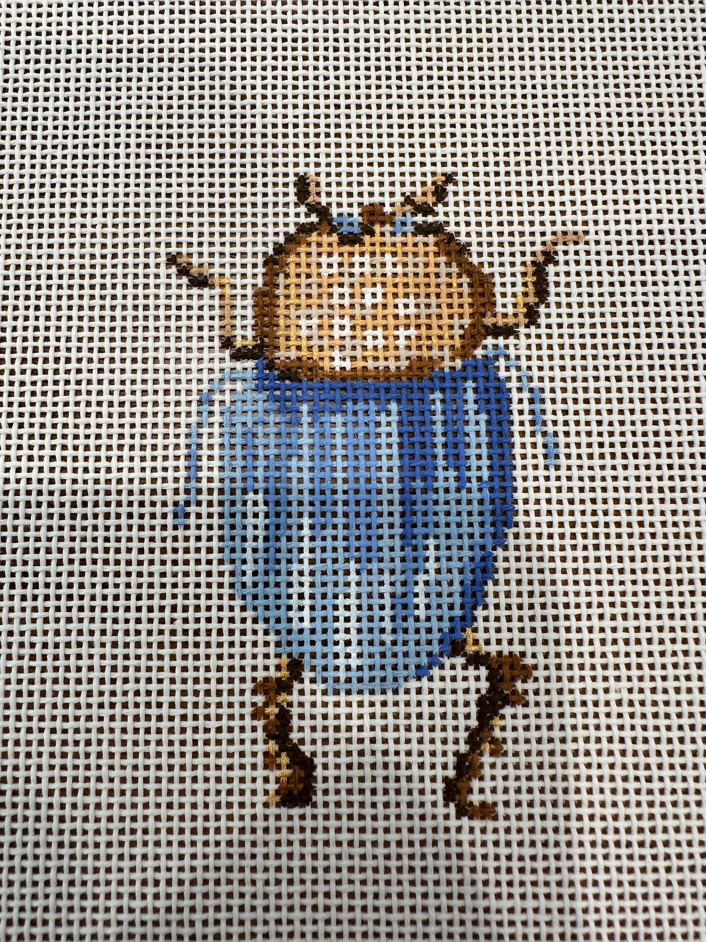Light Blue Scarab TS-DG-IK-3
