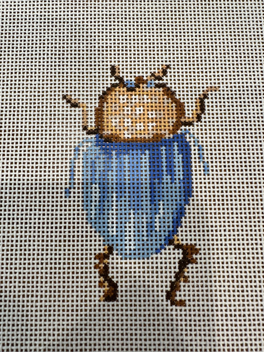 Light Blue Scarab TS-DG-IK-3