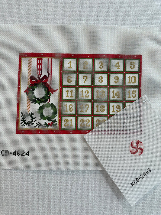 Mini Advent Calendar w. Peppermint C-KCD4624