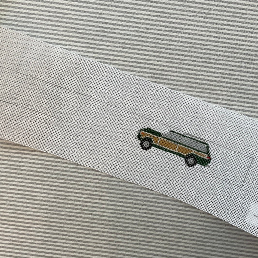 Jeep Wagoneer (in dark green) Keychain C-ETKC224E