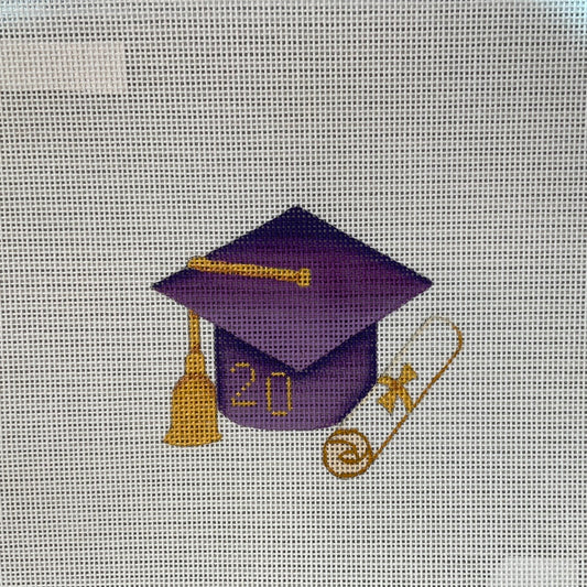 Graduation Cap in Purple C-KB BB1338