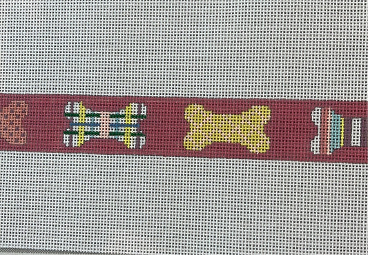 Pink Dog Bones Collar C-SR1940
