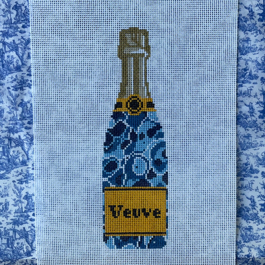 Veuve Bottle in Blue Marble C-CLV0004BM