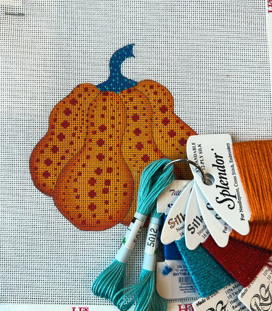 Maiden Lane Orange Gourd with Threads C-ML20T