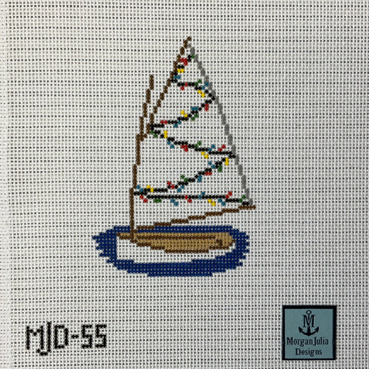 Christmas Catboat C-MJD55