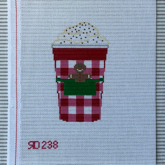 Red Ginger Apron Holiday Cup C-RD238