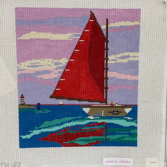 Red Sailboat C-MISBOAT