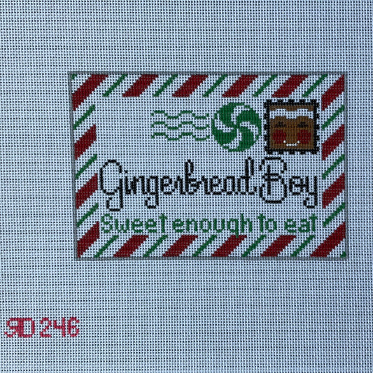 Gingerbread Boy Mini Letter C-RD246