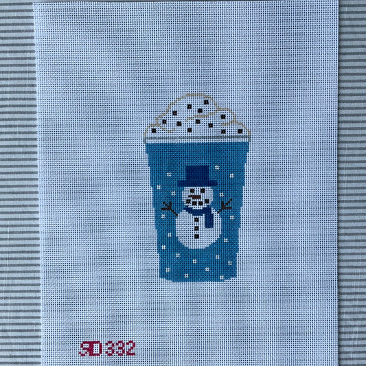 Blue Snowman Holiday Cup C-AFRD332