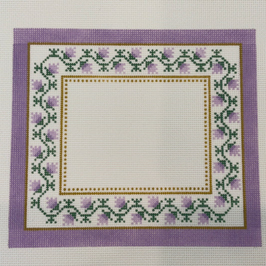 Lavendar Floral Frame C-TA4048