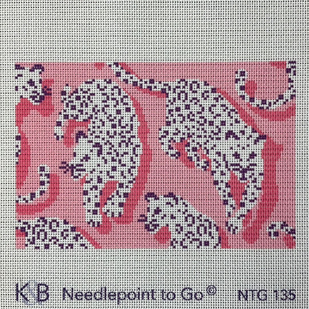 Leopard Clutch Pink C-NTG135