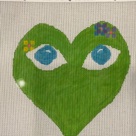 Trunk Show New Mimi in Stitches Heart 8 with Checkers C-MISFEBHEARTCK