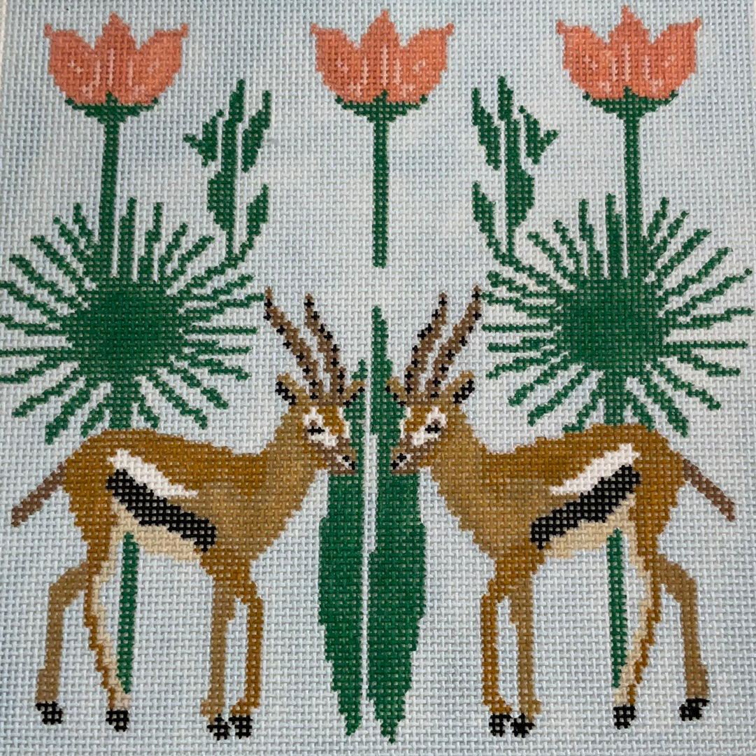 Antelope with Palms C-KCD4494