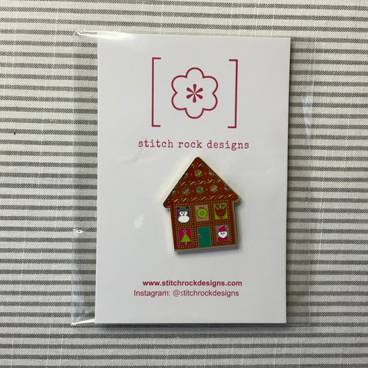 Gingerbread House Needle Minder A-SRDGHNM