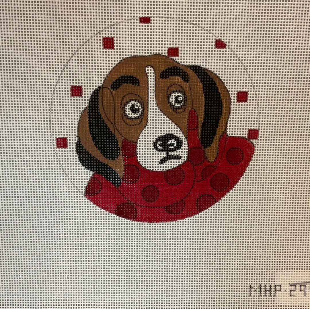 Dog with Red Polka Dots C-MHP2940