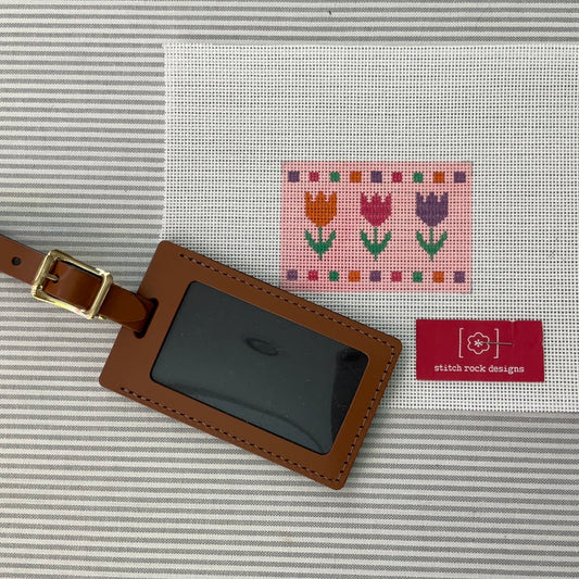 Grant Point Designs Luggage Tags A-GPDLT Tan