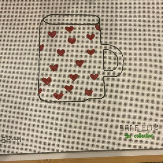 Mug with Hearts C-SF41